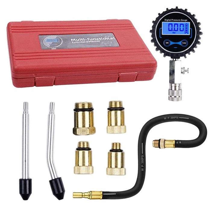 Cylinder Compression Tester Cylinder Compression Tester Kit 0-200PSI