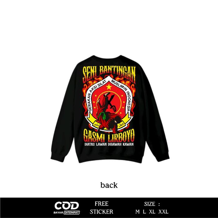 Sweater Pagar Nusa Motif Seni Bantingan Gasmi Lirboyo GE4