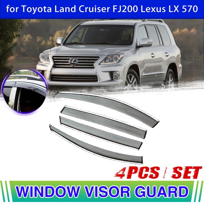 Car Window Visor for Toyota Land Cruiser 200 J200 FJ200 LC200 Lexus