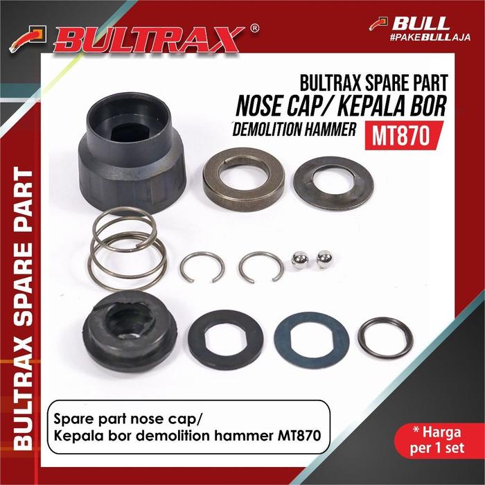 BULL 1 set kepala bor bor beton MT870 / nose cap demolition hammer MT870