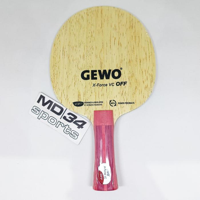 KAYU GEWO X-FORCE VC - kayu / blade / bet pingpong murah