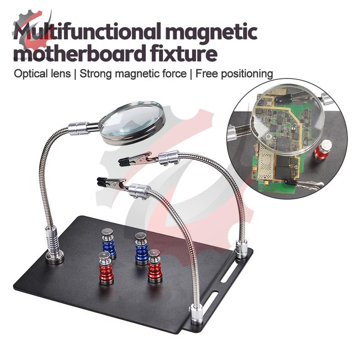 Magnetic PCB Circuit Board Holder Flexible Arm Soldering Third Hand