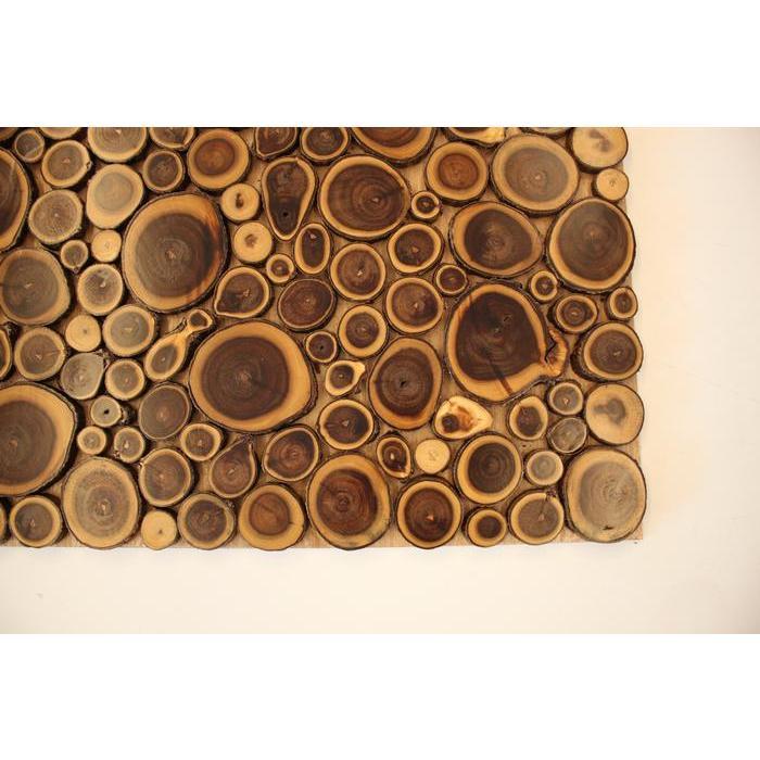 Panel Acacia 45 x 90 [V019] - Panel Dinding Kayu, Hiasan Dinding Kayu, Dekorasi Dinding, Figura Kayu