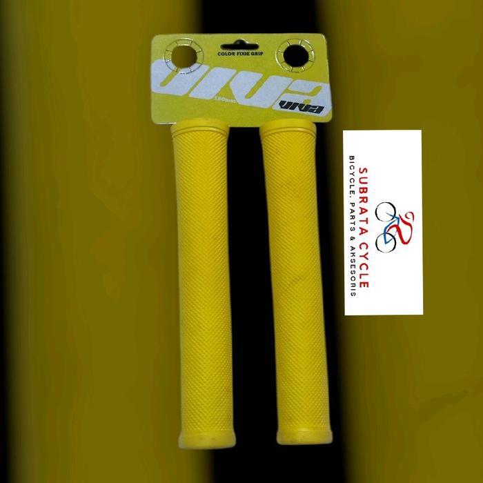 Viva Taiwan Handgrip Panjang Grip Fixie Bmx Viva Taiwan Long Grip untuk Produk Anda - Kuning