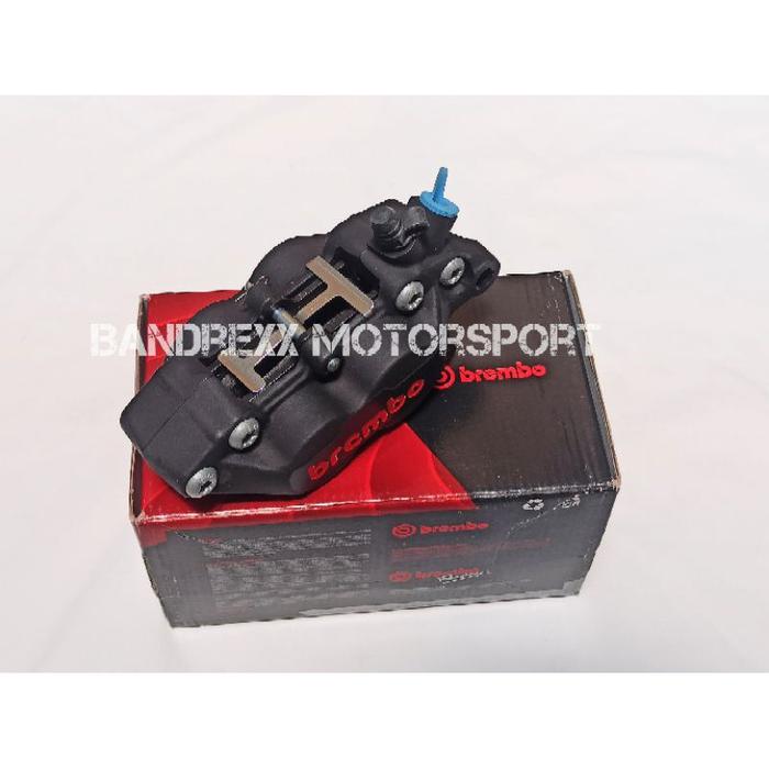 Paket Kaliper Brembo 4 Piston Black Series+Cakram Floating + Braket For Aerox 155- Nmax.
