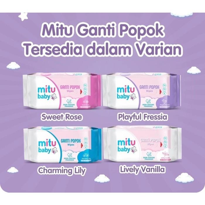 Mitu Baby Tisu Basah Ganti Popok (Beli 1 Gratis 1)