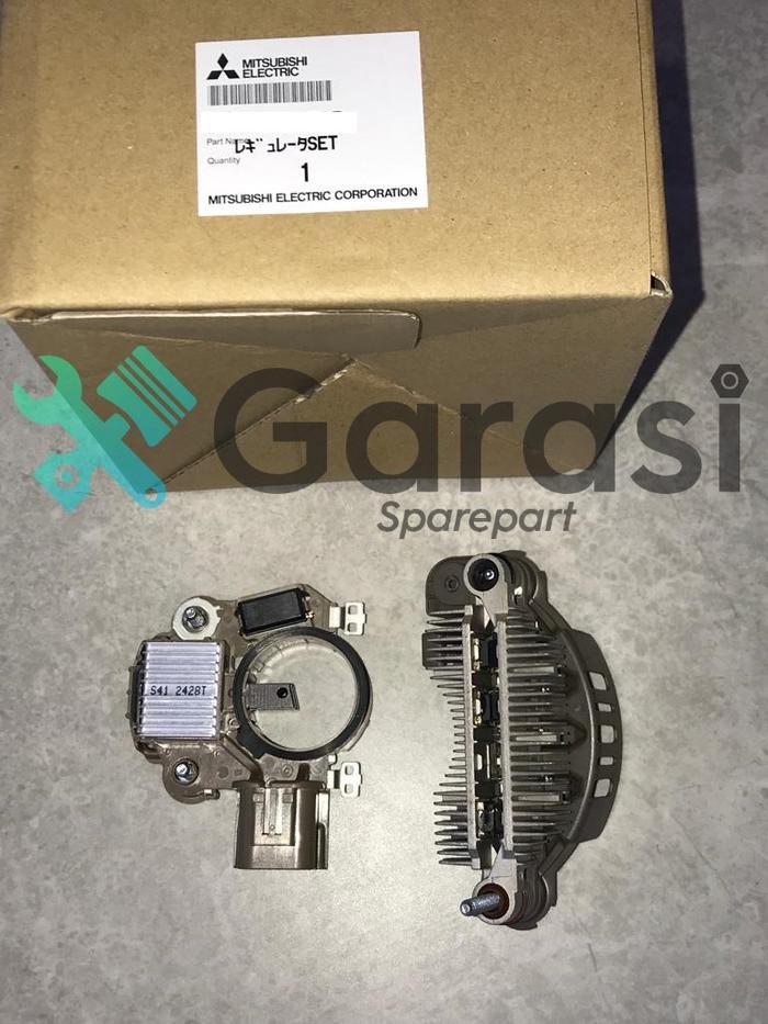 Ic Regulator + Diode Rectifier DINAMO CAS AMPERE MITSUBISHI Colt PS135 RAGASA PS120 NEW ORIGINAL MIT