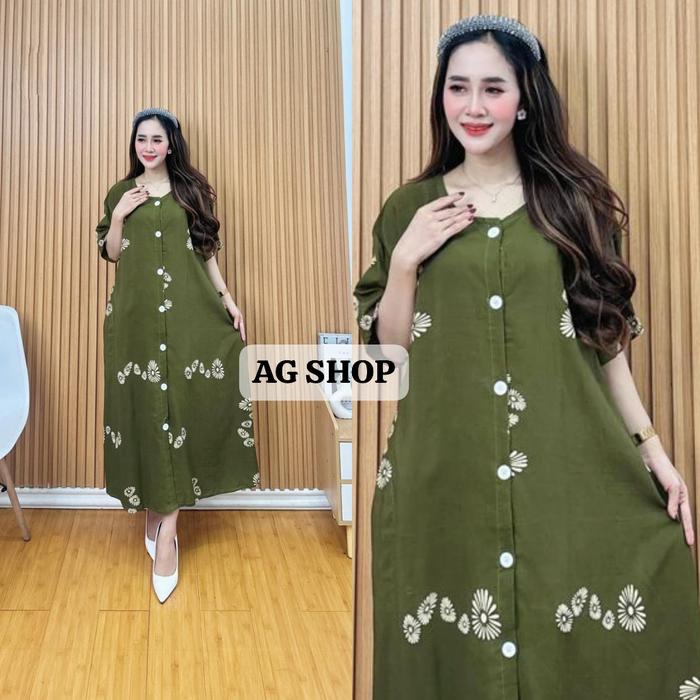 Terbaru - Daster Andin Jumbo Motif - Daster Andin Ikatan Cinta Xxxl - Daster Ld 130 Busui Terlaris