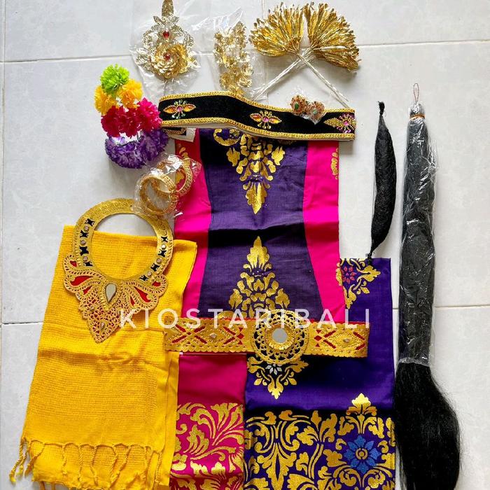 Kostum Tari Puspanjali / Tari Puspanjali / Tari Bali / Kios Tari Bali / Pakaian Tari Karnaval