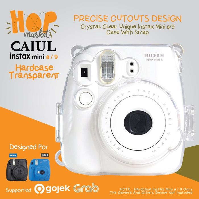 Fujifilm Hardcase Case Instax Mini 8 / 9 Casing Transparan