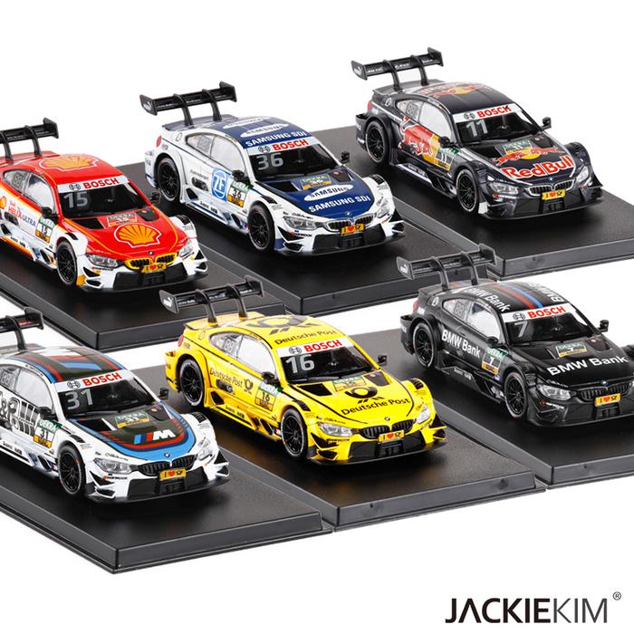 1:43 BMW M4 AUDI RS5 DTM Benz C63 Collection Metal Die-cast