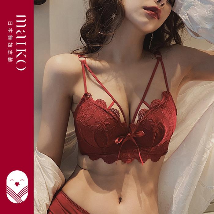 [ MAIKO JAPAN ] Cynthia Bra BH Push Up Set Tanpa Kawat Celana Dalam Wanita Bikini Sport Lingerie Kor