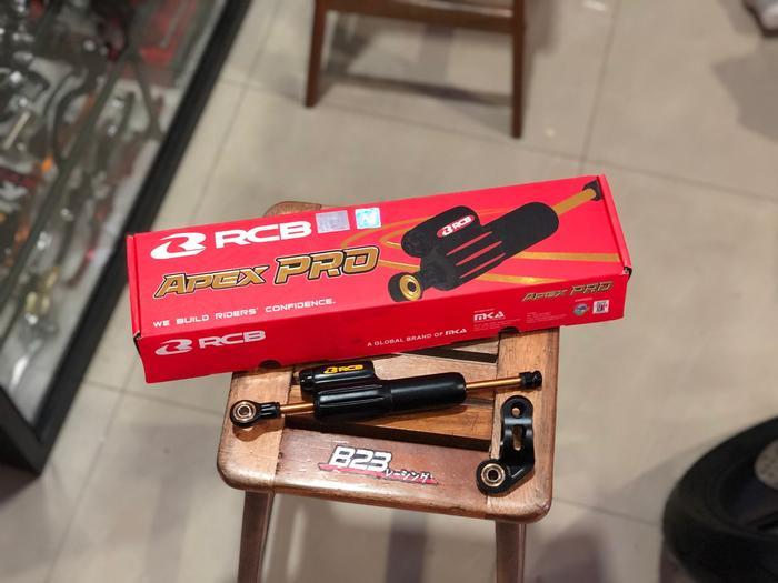 steering damper stabilizer stang short RCB Apex 80mm black series