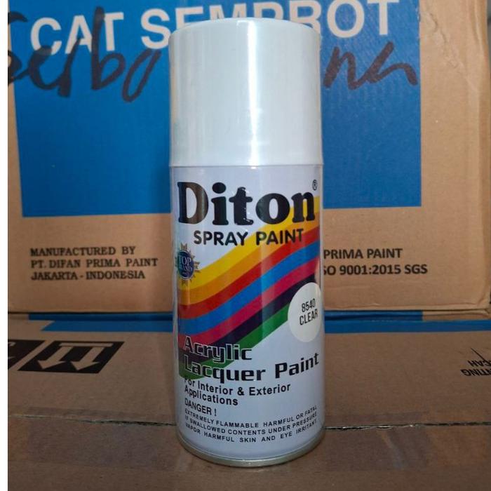 Pilox Pilok Cat Semprot Diton 300Cc Clear Pernis 8540