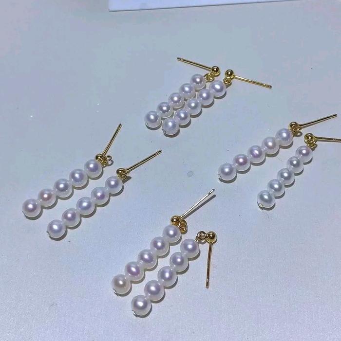 Anting Akoya mutiara air laut