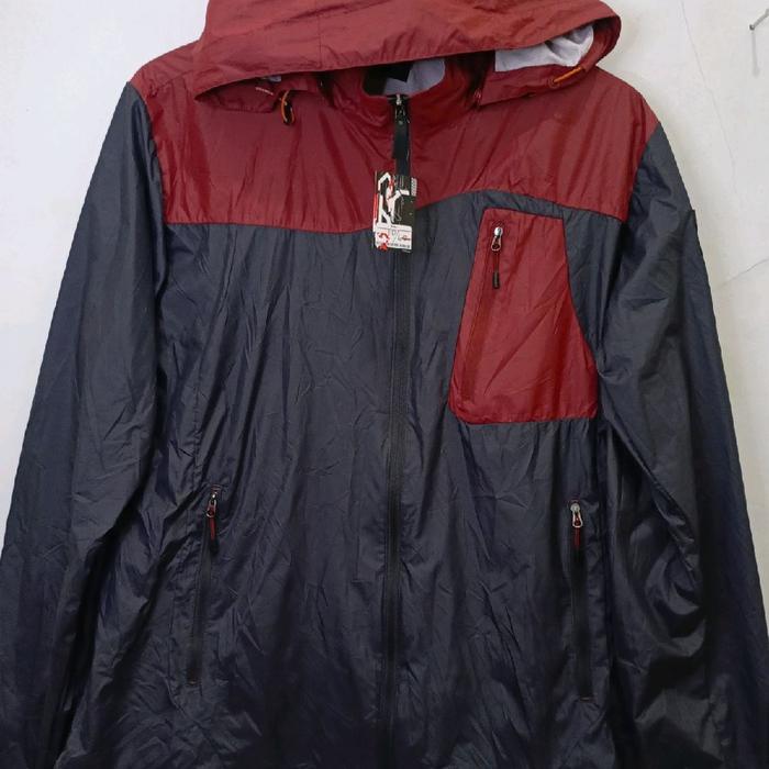 Jaket Olahraga Running Milet Relaxed Spirit Chamonix Size L - Hoodie Dilepas - Sport, Outdoor, Hammo