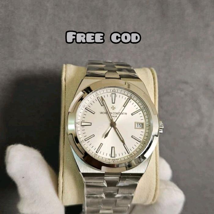 JAM TANGAN VACHERON CONSTANTINE 4500/110A-V126 STEEL WHITE DIAL AUTOMATIC SWISS