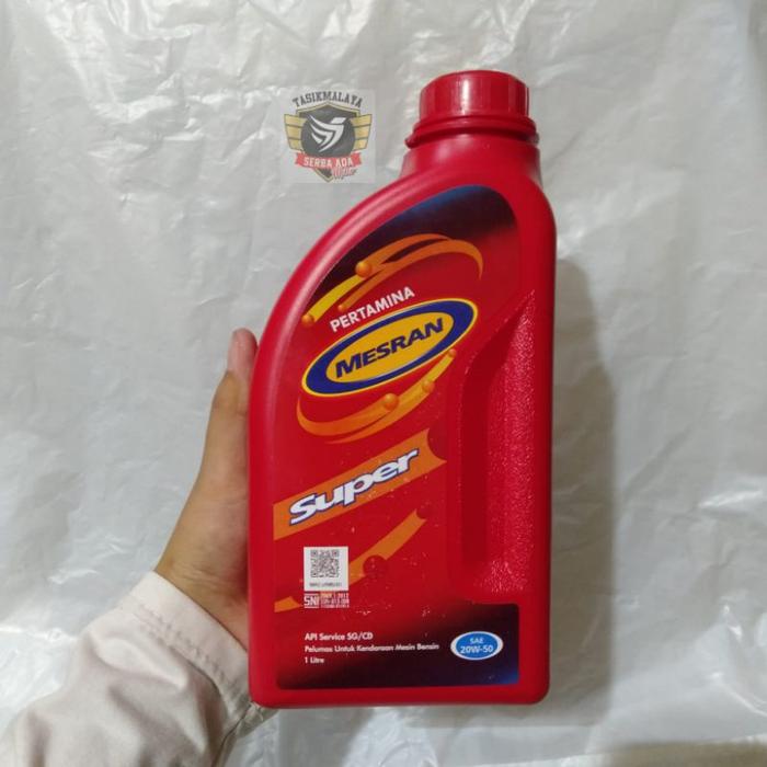 Oli Mesran Super 1 Liter 20W-50