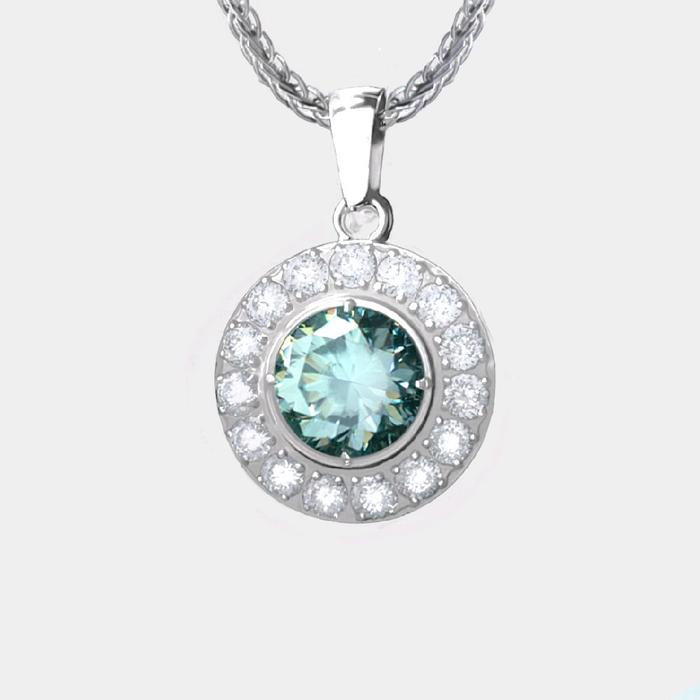 millionaire pendant diamond