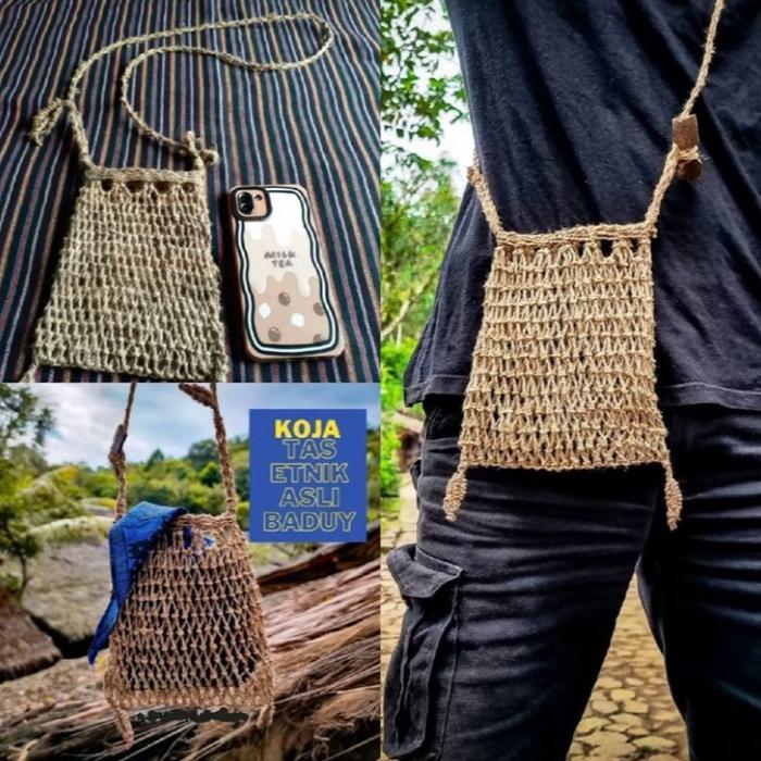 Tas koja baduy ukuran kecil tas selempang Pria