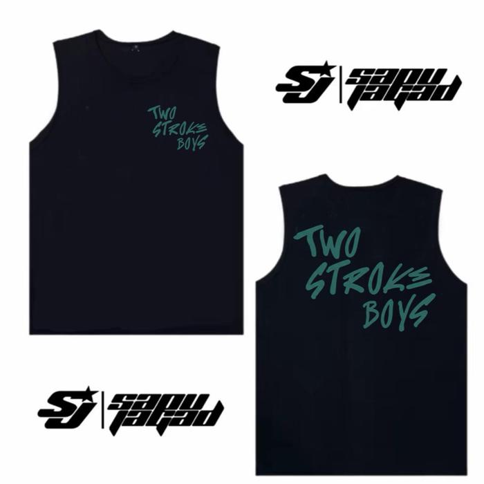 Singlet TWO STROKE BOYS Free Stiker