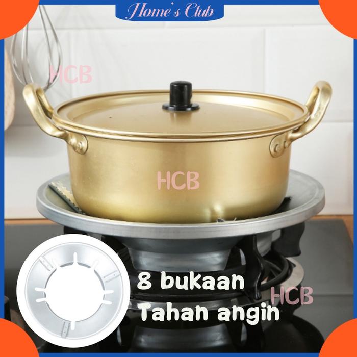 HCB Tatakan Kompor Gas Anti Angin / Alas Tatakan Cover Kompor Gas / Cover Api Tebal Pelindung Anti A