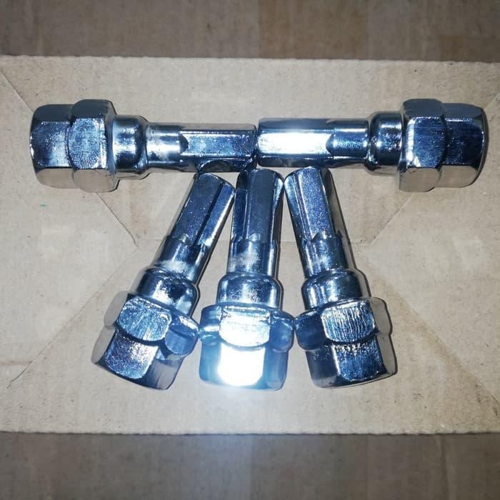 Kunci Shok L  Mata Shock Sock Seneka untuk velg racing Kunci Kecil seneca Cowo Avanza Xenia Innova D