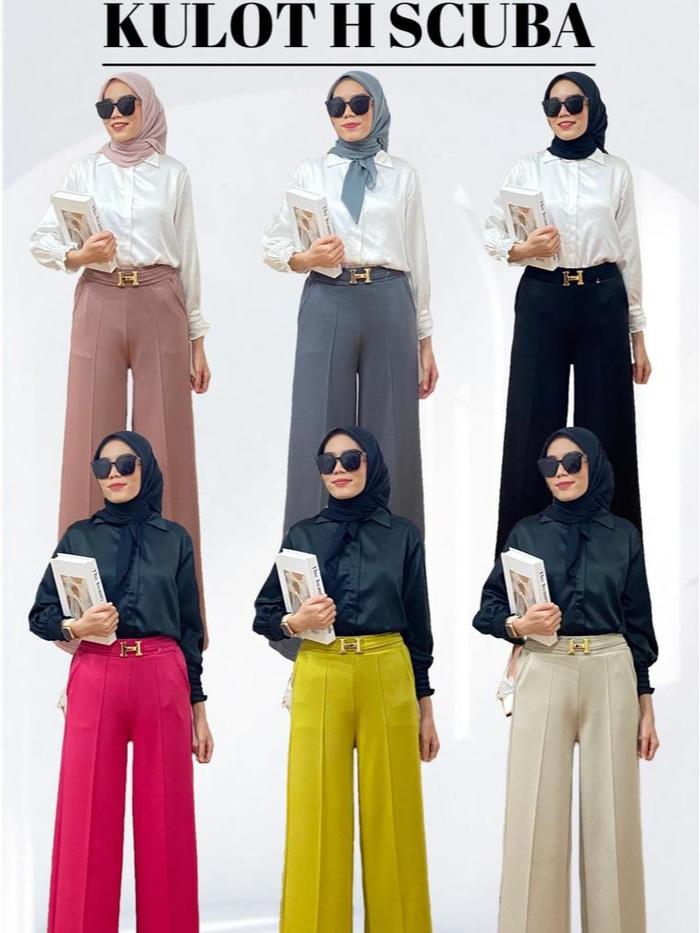 CELANA KULOT H SCUBA - KULOT SCUBA WANITA