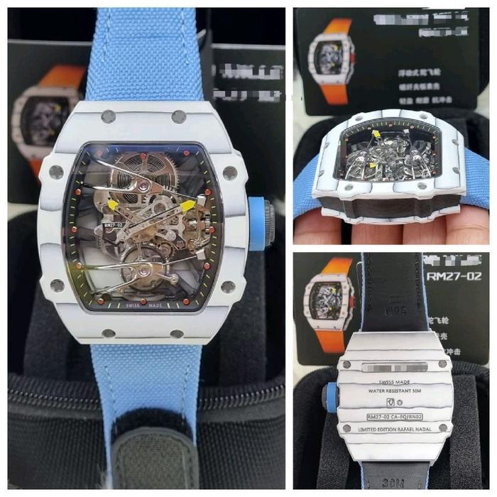 Dr.Jam II RM RM27 027 27-02 RMF WHITE CARBON LIGHT BLUE TOP TIER 5