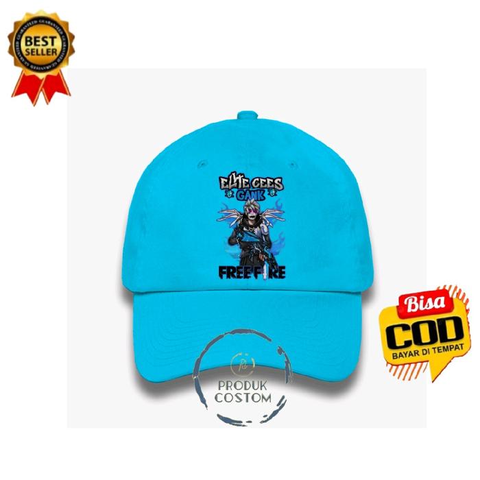 TOPI BASEBALL ANAK FREE FIRE ELITE CEES GANK AK 2JT BAHAN PREMIUM