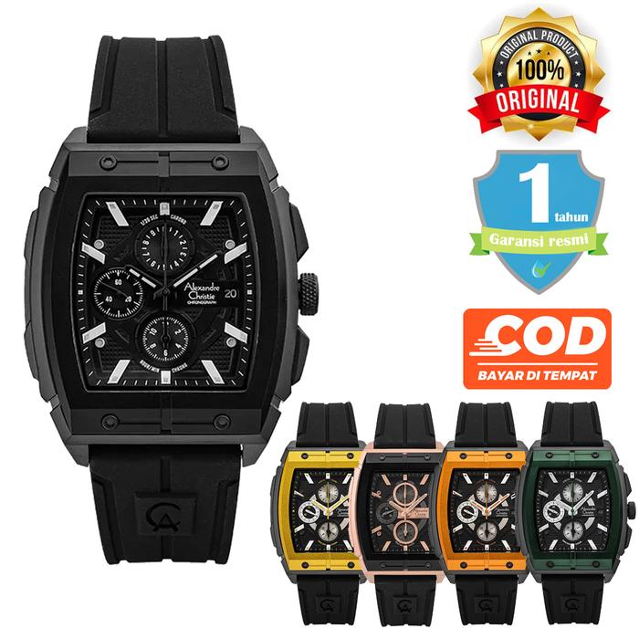Jam Tangan Pria Alexandre Christie AC 6598 MC Original