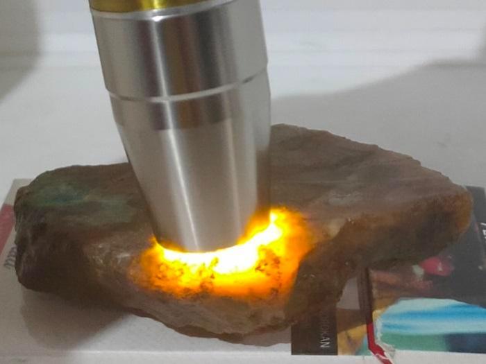bahan batu bacan coklat Bongkahan, batu yg dikirim sesuai foto, Kode74
