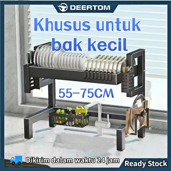 Rak Mangkuk Khusus Untuk Wastafel Kecil Rak Pengering Piring Rak Piring Wastafel Rak Cuci Piring Was