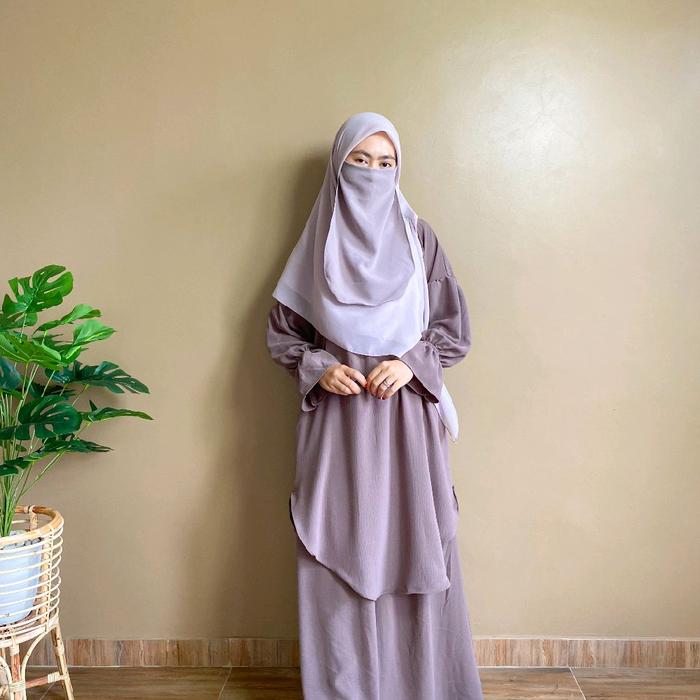 Nazva fashion~one set tunik malay khadijah