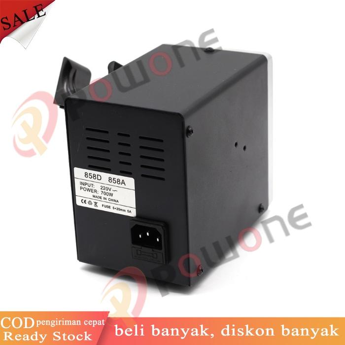 Solder Uap Quick 858D Blower Quick 858D Blower Uap 858D Smd Hot Air 858D Desoldering Heat Gun Dengan