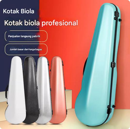 Kotak biola tas 4/4 Ultra-Light Model Selempang/Kotak Biola Serat Karbon