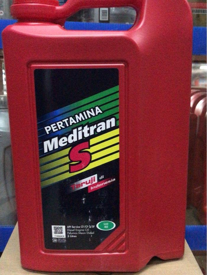 Oli Mesin Meditran S 40 Pertamina 5 Lt -07217- -Gratisongkir