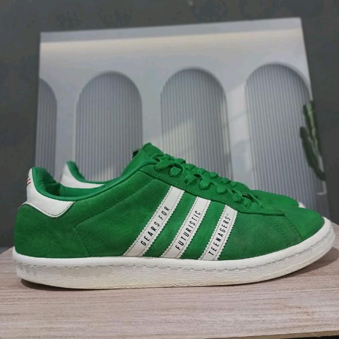 Adidas Campus Human Made Green Size 43 Second Original