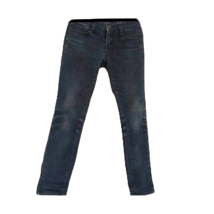 Celana Jeans Pria Model Slim Fit Warna Biru Tua Kualitas Premium PL
