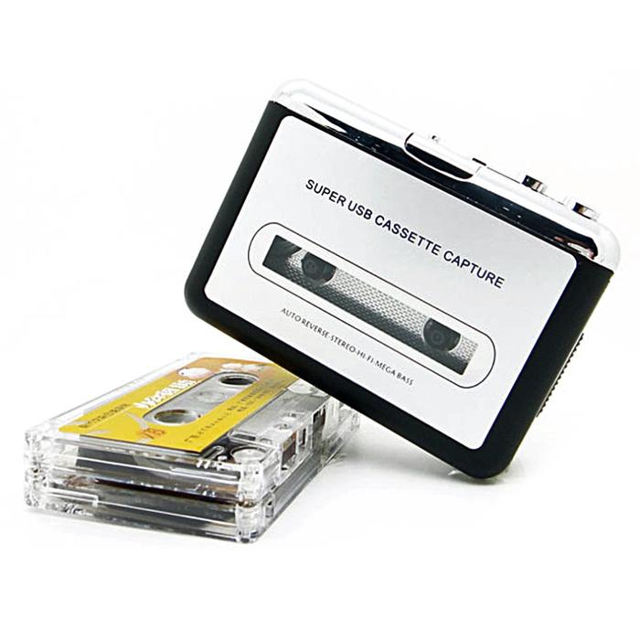 USB Cassette Capture Radio Player Portable USB Cassette Tape to MP3