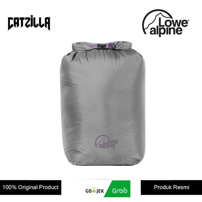Tas Pakaian Lowe Alpine Drysack Extra Large 20L Waterproof Bag - Zinc