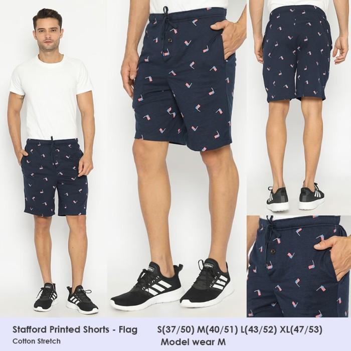 Stafford Printed Shorts Celana Pendek Pria Branded
