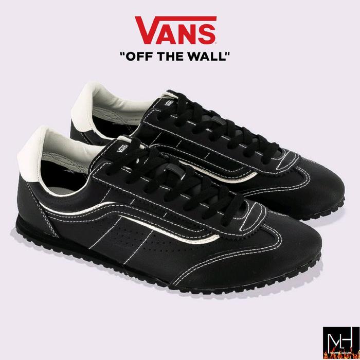 VANS SERIO SUPER LOW PRO LEATHER CONTRAST BLACK ORIGINAL 100%
