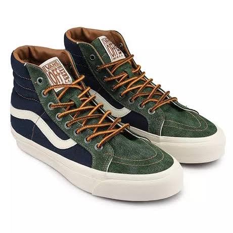 Vans MTE Sk8-Hi Reissue 38 - 2 Tone Navy/Green