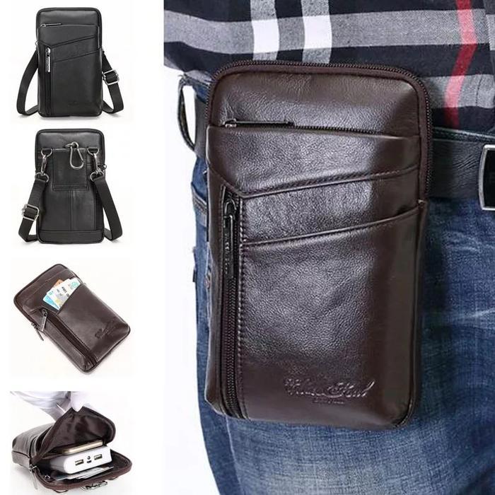 sarung hpo kulit cheer soul hpo cheer soul 2396 - Cokelat Dompet Pria - coklat tua