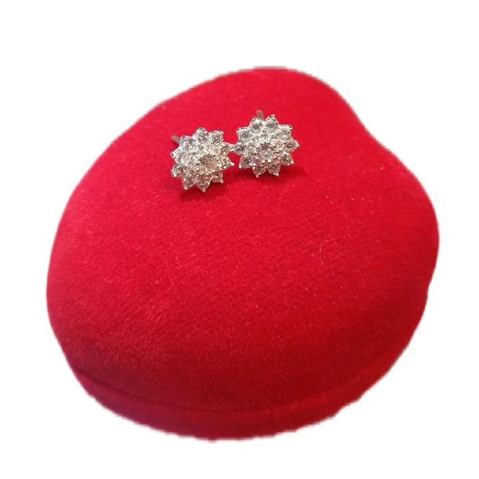 Anting paku model permata anting dewasa