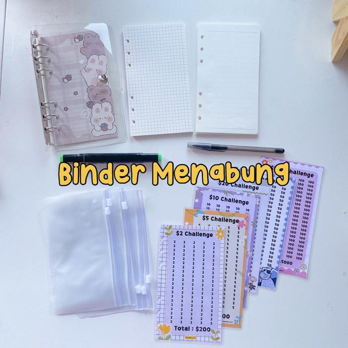 PAKET BINDER MENABUNG SAVING CHALLENGE
