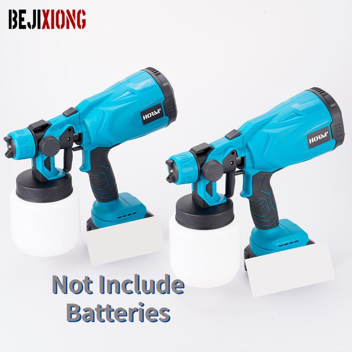 600W Electric Spray Gun 800ml Electric Cordless Spray Gun Car
