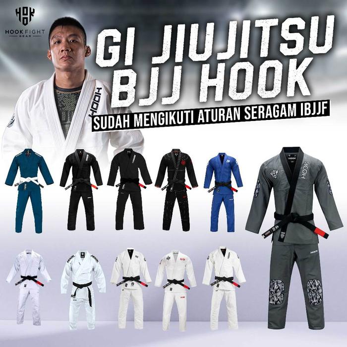 New Gi Jiujitsu Hook Gi Jiujitsu Baju Jujitsu