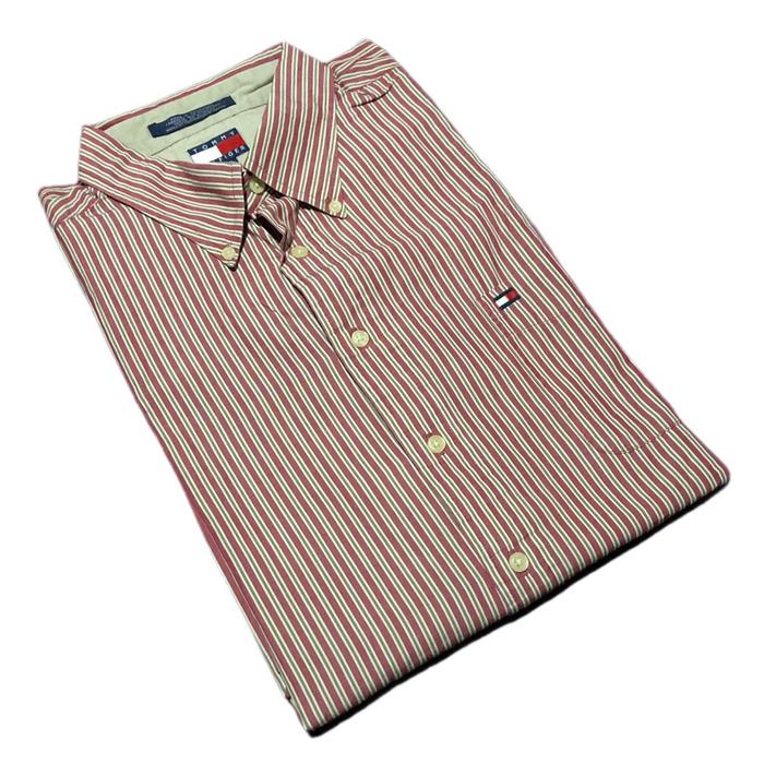 KEMEJA TOMMY HILFIGER FORMAL SINGEL POCKET SECOND ORIGINAL